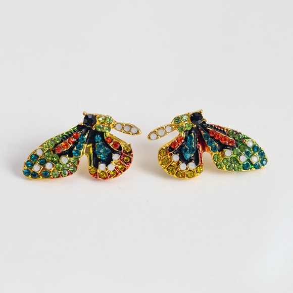 ✨Betsey Johnson Emmie Butterfly Earrings - Picture 6 of 8